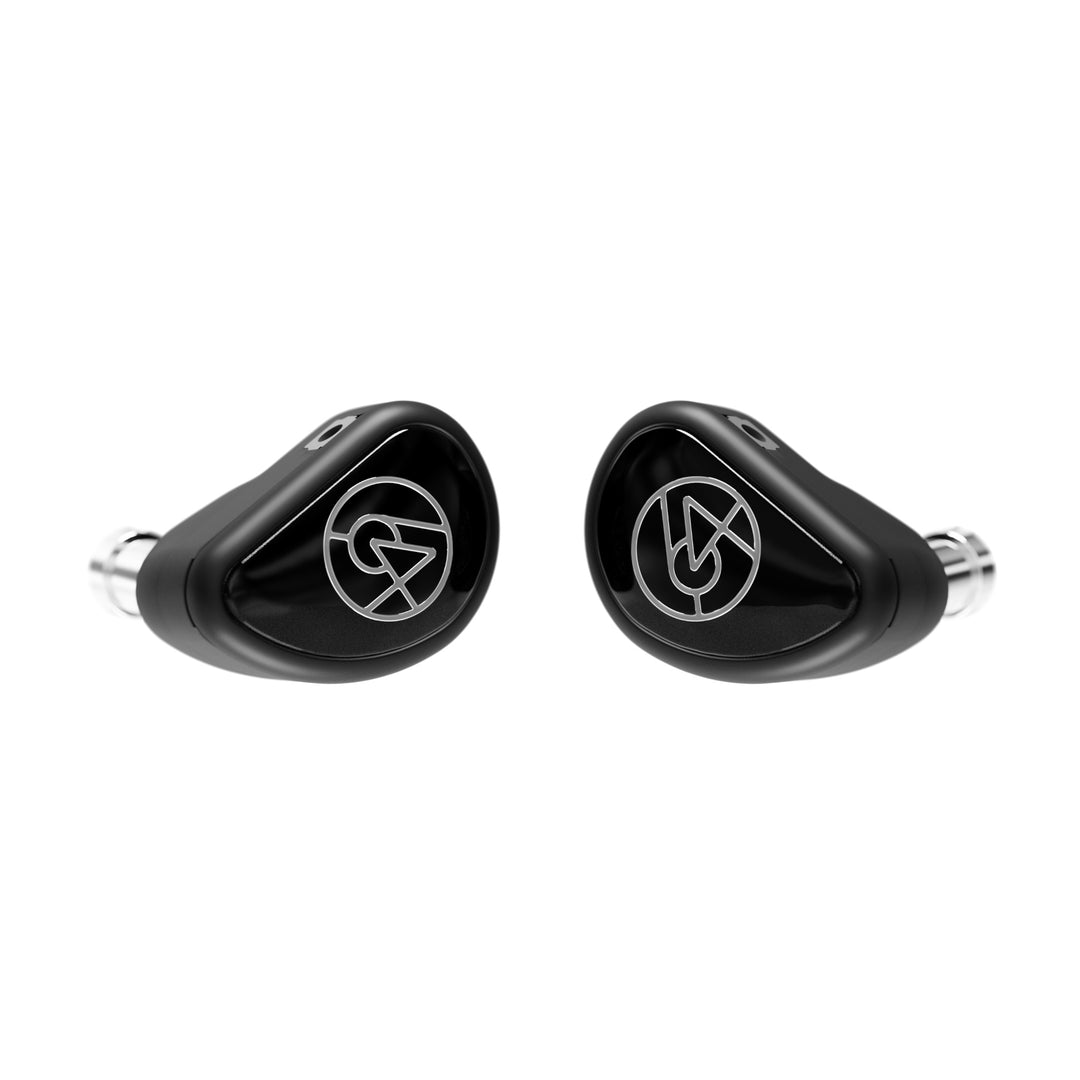 64 Audio Aspire 4 closeup front rotated over white background