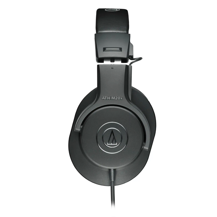 Audio-Technica ATH-M20x black headphone profile whitebox