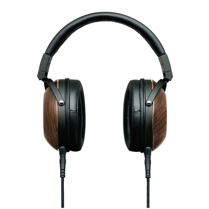Fostex TH610 front with attached cable over white background