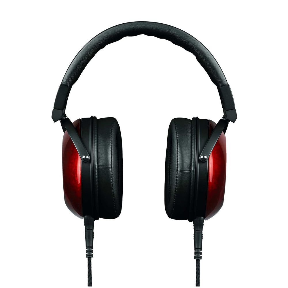 Fostex TH909 front with attached cable over white background