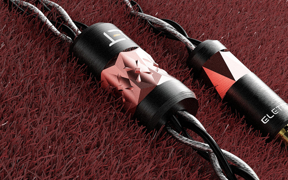 Eletech Perseus | Limited Edition Silver and Copper IEM Cable-Bloom Audio