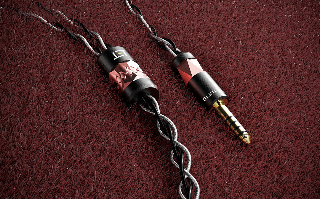 Eletech Perseus | Limited Edition Silver and Copper IEM Cable-Bloom Audio