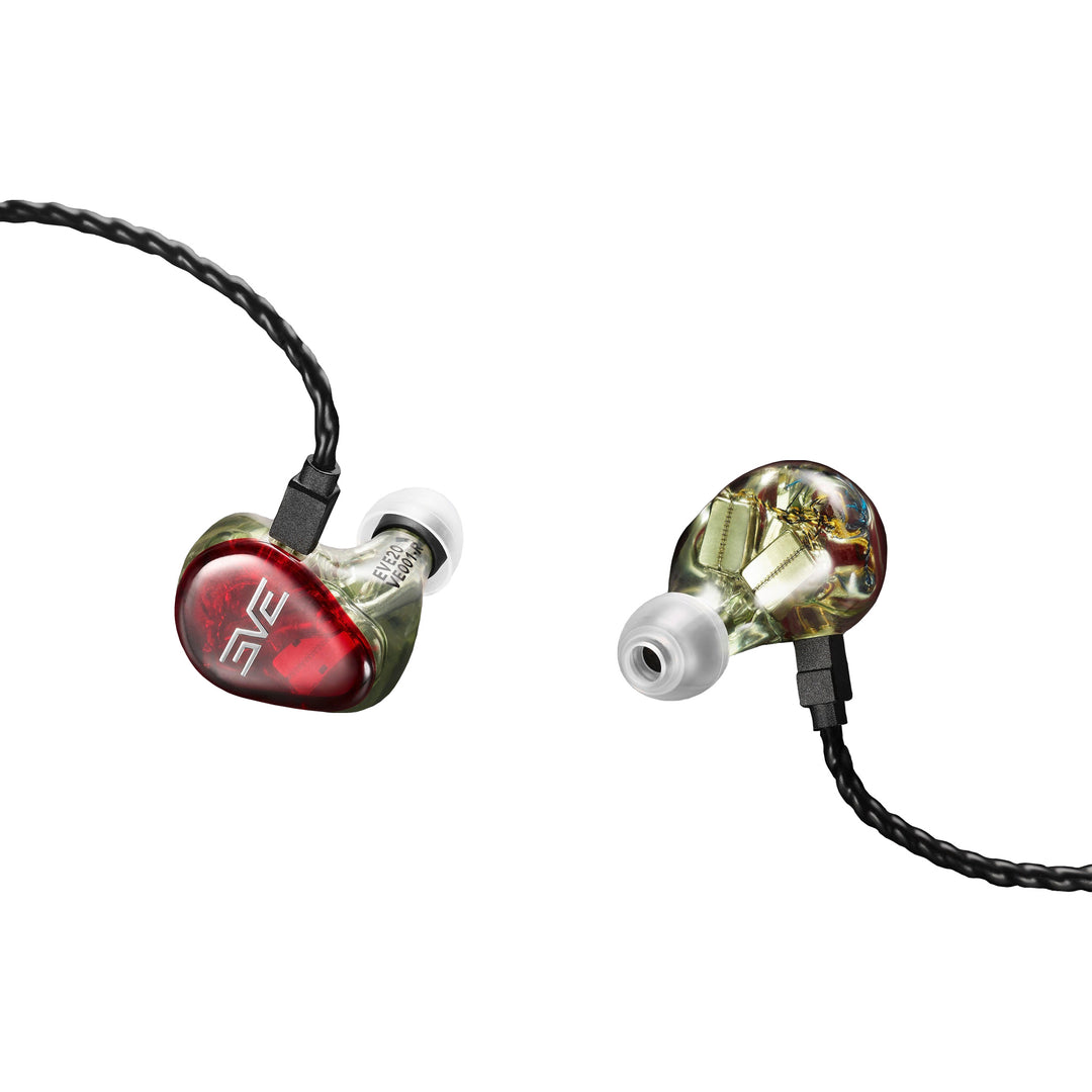 Vision Ears EVE20 IEM front and back