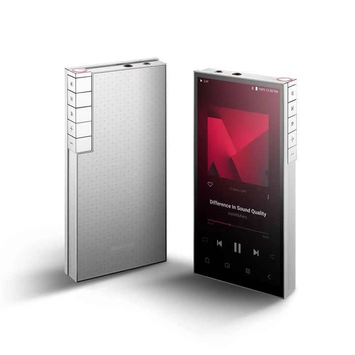 Astell&Kern PD10 dap x2 rear left 3 quarter angle and front right 3 quarter angle whitebox