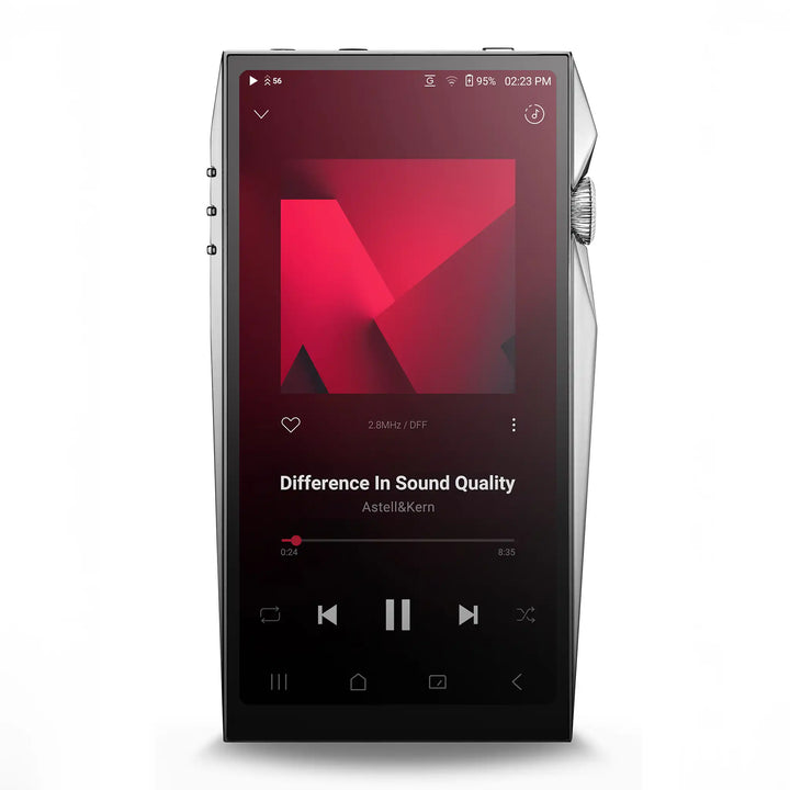 Astell&Kern SP4000 DAP silver front center whitebox
