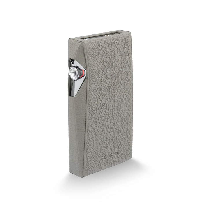 Astell&Kern SP4000 DAP silver rear left 3 quarter angle in case whitebox