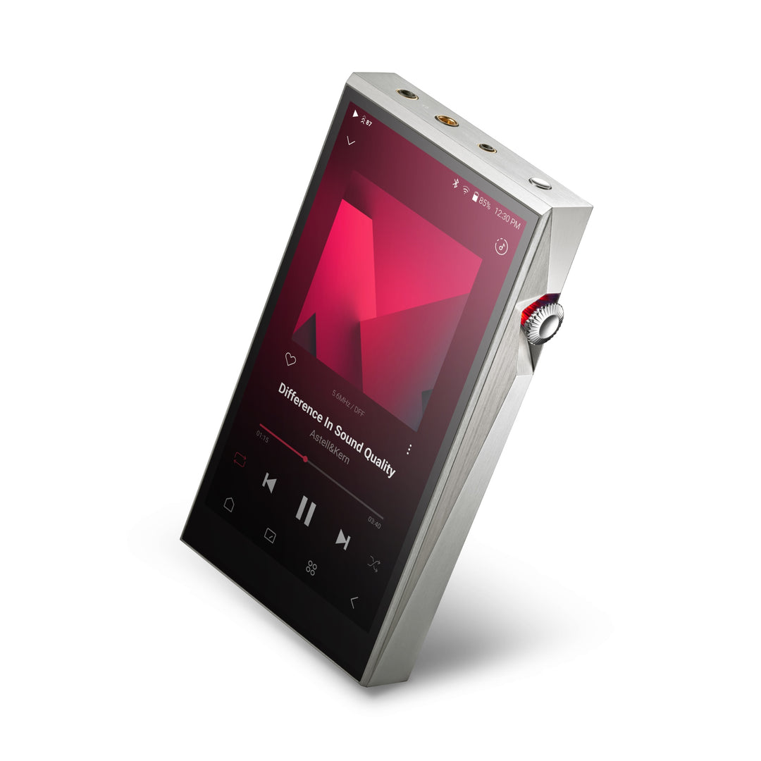 Astell&Kern SP3000T front quarter rotated over white background
