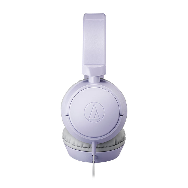 Audio-Technica ATH-S120C violet headphone profile whitebox