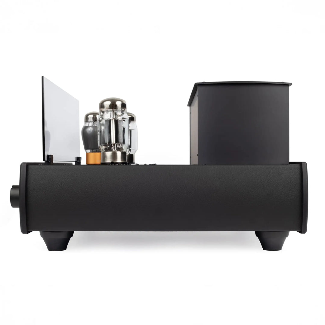 Auris Audio Ultima KT 88 headphone amplifier side profile view whitebox