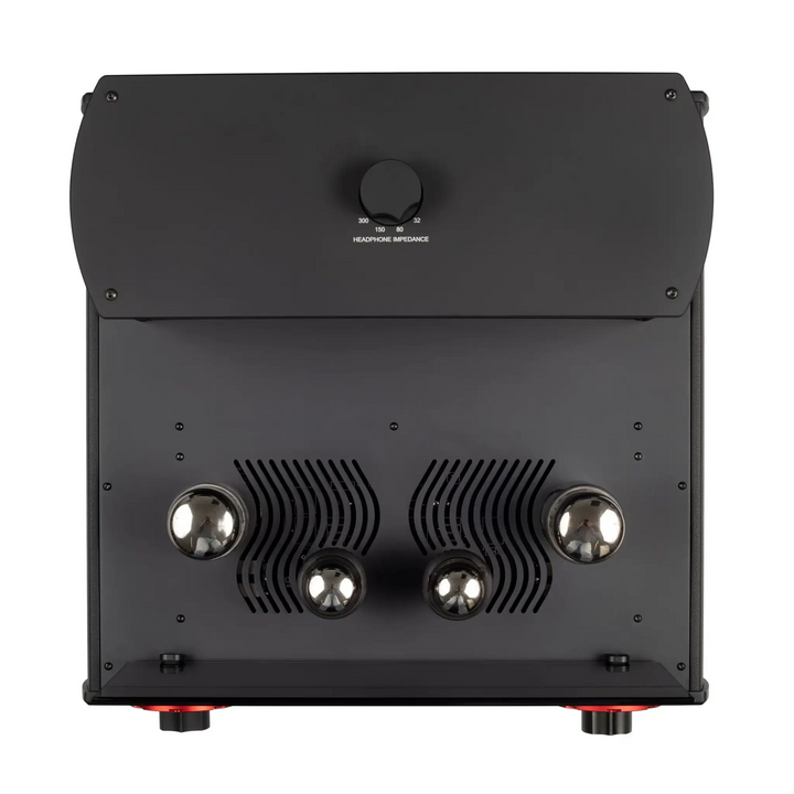 Auris Audio Ultima KT 88 headphone amplifier Birdseye view whitebox