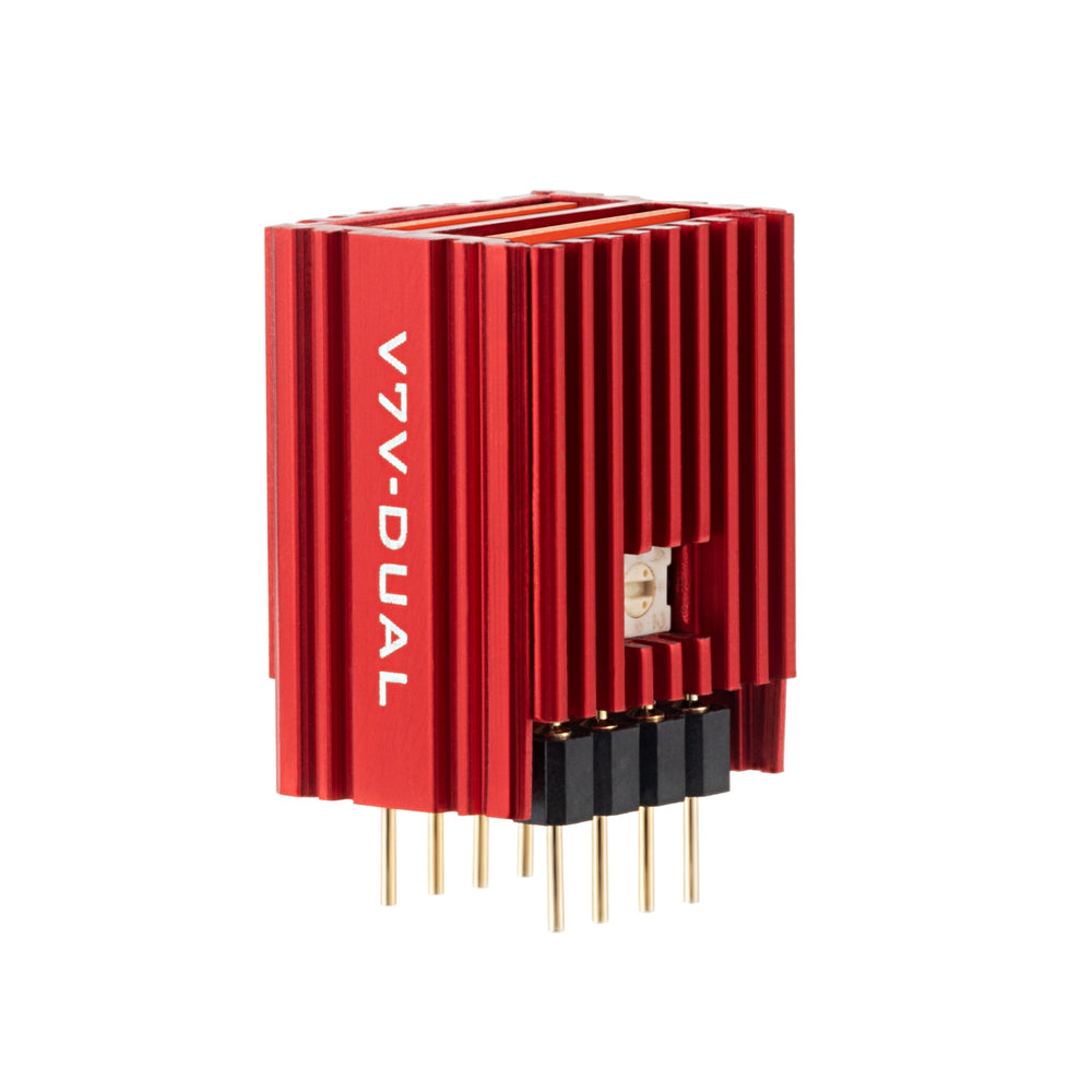 Burson V7 Vivid Dual OpAmp front quarter over white background