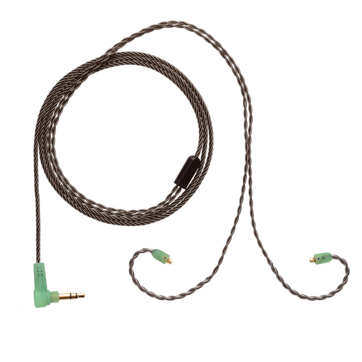 Campfire Audio Holocene included cable over white background