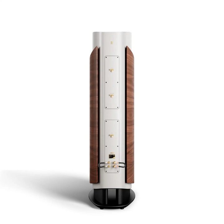 Canton Reference Alpha speaker in grey standing rear center whitebox
