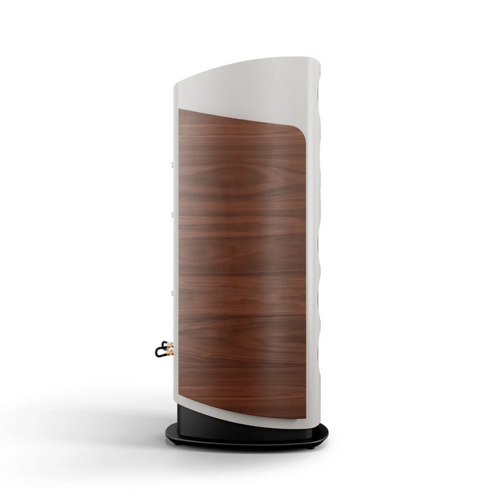 Canton Reference Alpha speaker in grey standing profile view whitebox