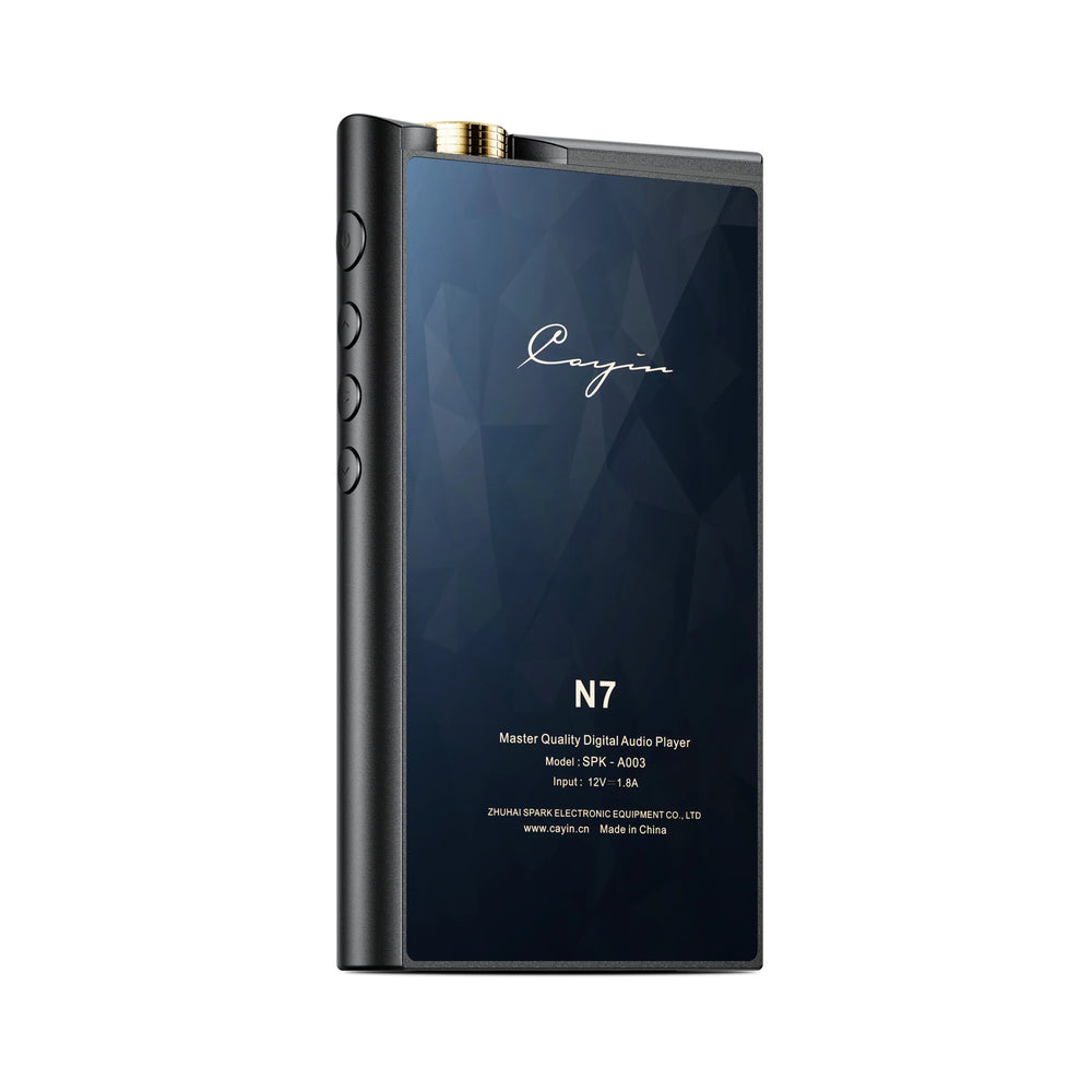 Cayin N7 rear quarter whitebox