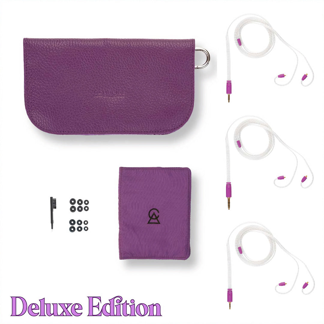 Campfire Audio Bonneville deluxe package over white background