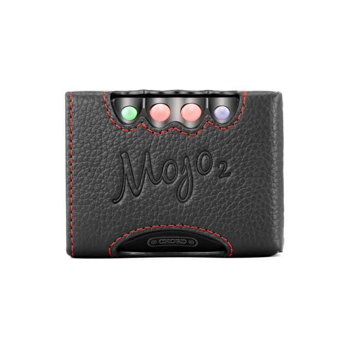 Chord Electronics Mojo 2 leather case top bird's eye whitebox