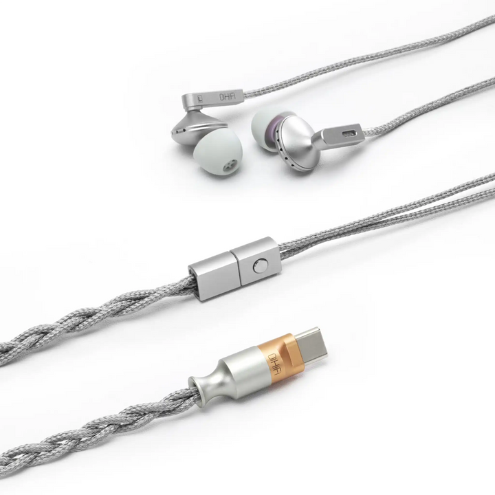ddHiFi E13P earphones and dac/usb-c plug whitebox