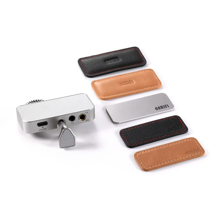 ddHiFi TC44Grip DAC dongle with x3 attraction pads and x2 decorative pads whitebox