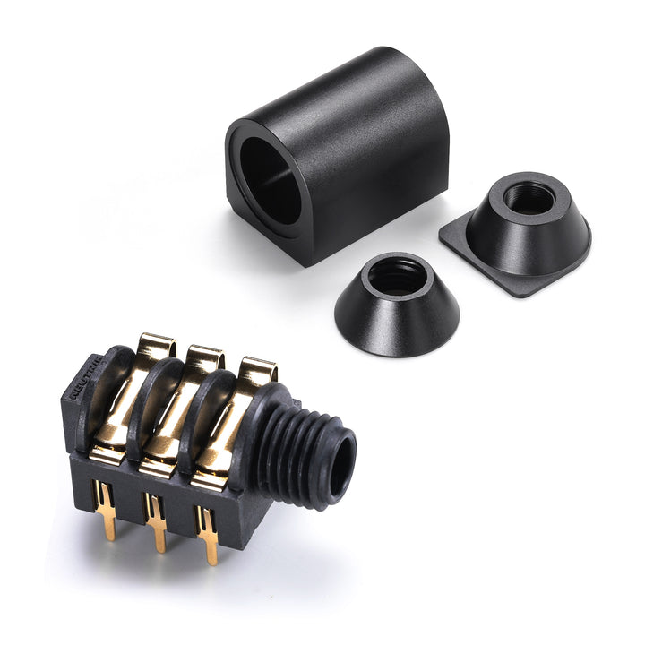ddHiFi DJ65M disassembled components over white background