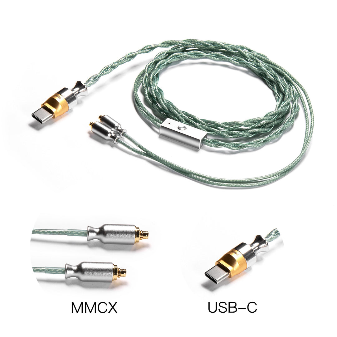 ddHiFi M120B All-in-One IEM Cable | Lightning / USB-C