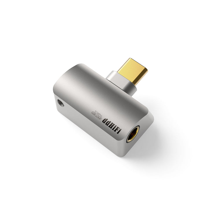 ddHiFi TC44Pro USB-C 3 quarter over white background | DD-TC44PRO-C