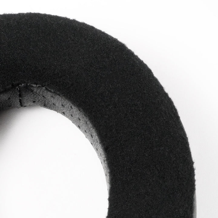 Dekoni Audio 109 Pro single elite hybrid earpad front corner closeup over white background