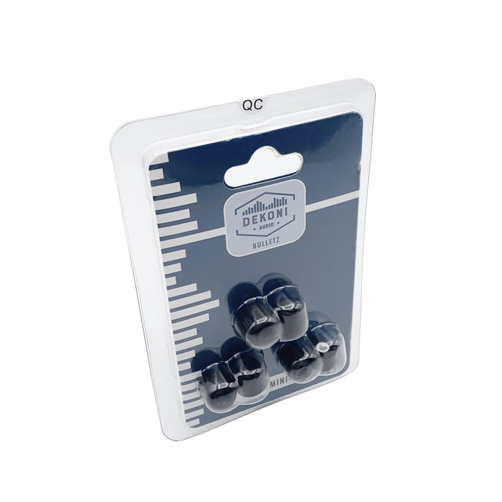 Dekoni Audio Bulletz Gemini 3mm | Premium Memory Foam Eartips