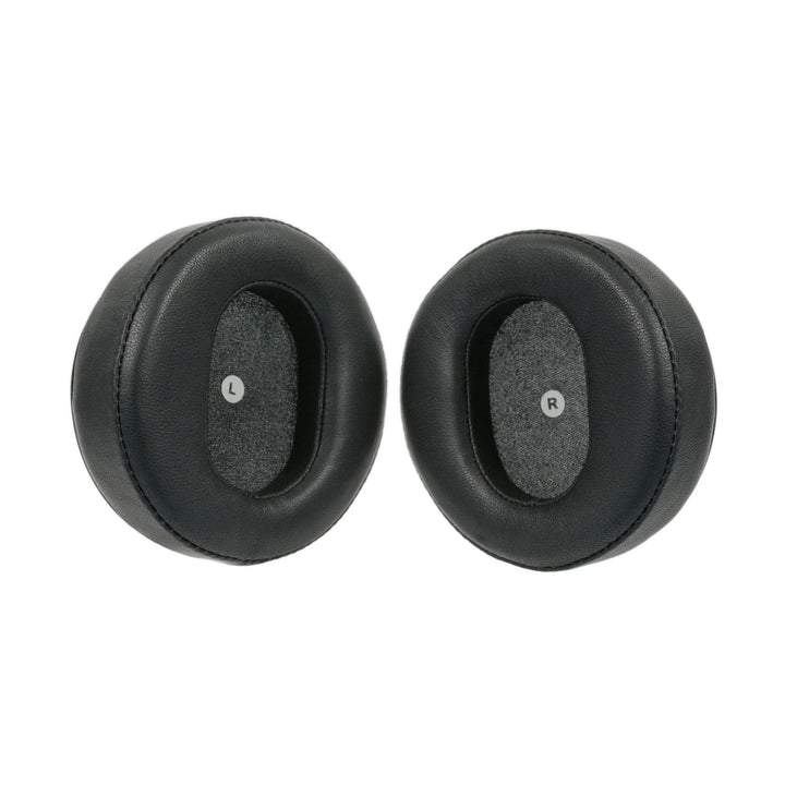 Dekoni Audio Audeze Maxwell sheepskin earpads front over white background