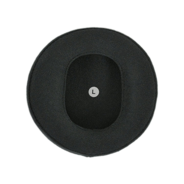 Dekoni Audio Audeze Maxwell single velour earpad front over white background