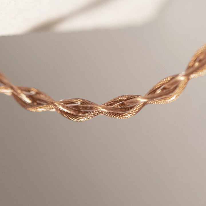 Effect Audio Ares S Lite extreme closeup copper braiding