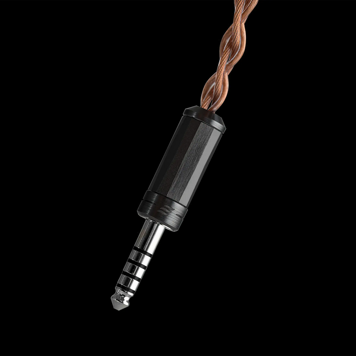 Effect Audio Ares S Lite termination closeup on black background