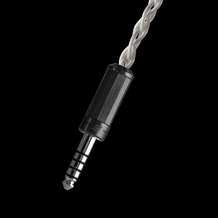 Effect Audio Cadmus Lite termination closeup on black background