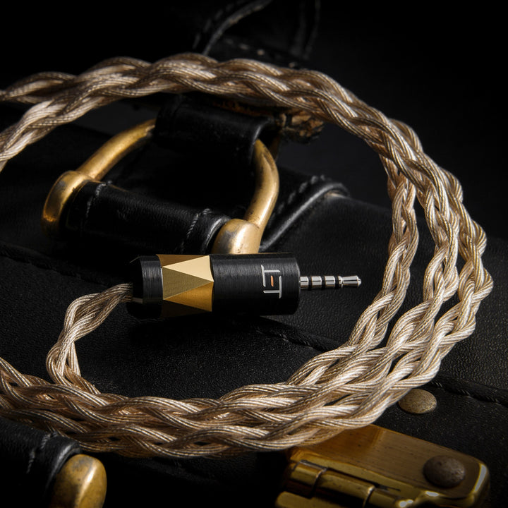 Eletech Aeneid with 2.5mm termination with briefcase background