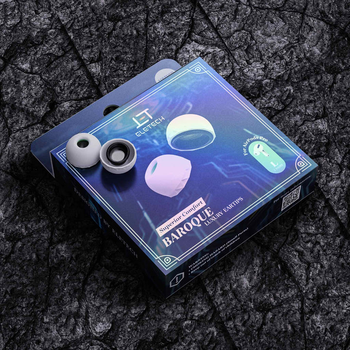 Eletech Baroque AirPods Pro | Luxury HiFi Eartips for IEMs