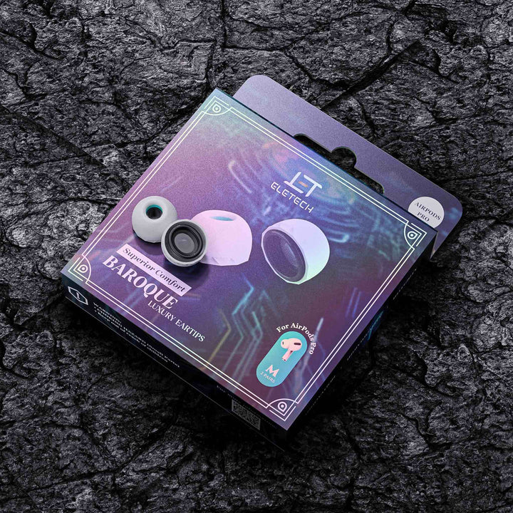Eletech Baroque AirPods Pro | Luxury HiFi Eartips for IEMs