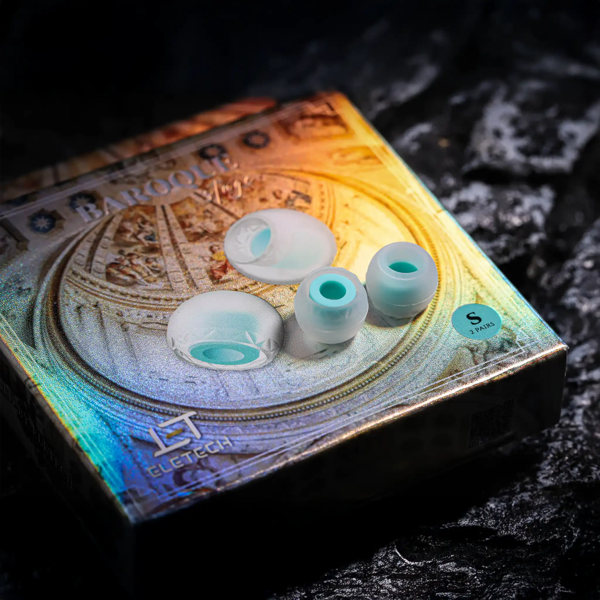 Eletech Baroque Stage Luxury HiFi Eartips for IEMs | Bloom Audio