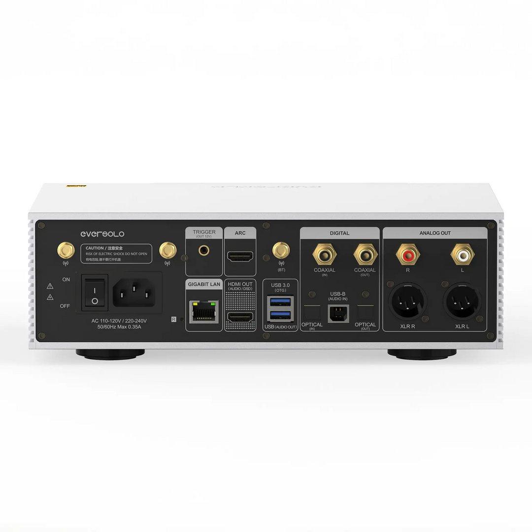 EverSolo DMP-A6 Master Edition Gen 2 silver back panel whitebox