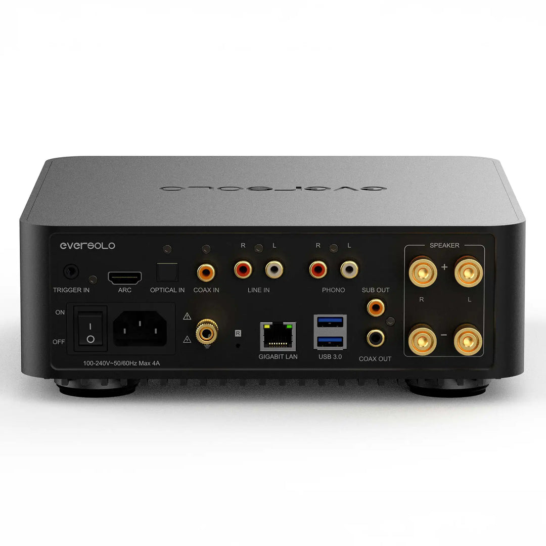 EverSolo Play streaming amp rear center whitebox