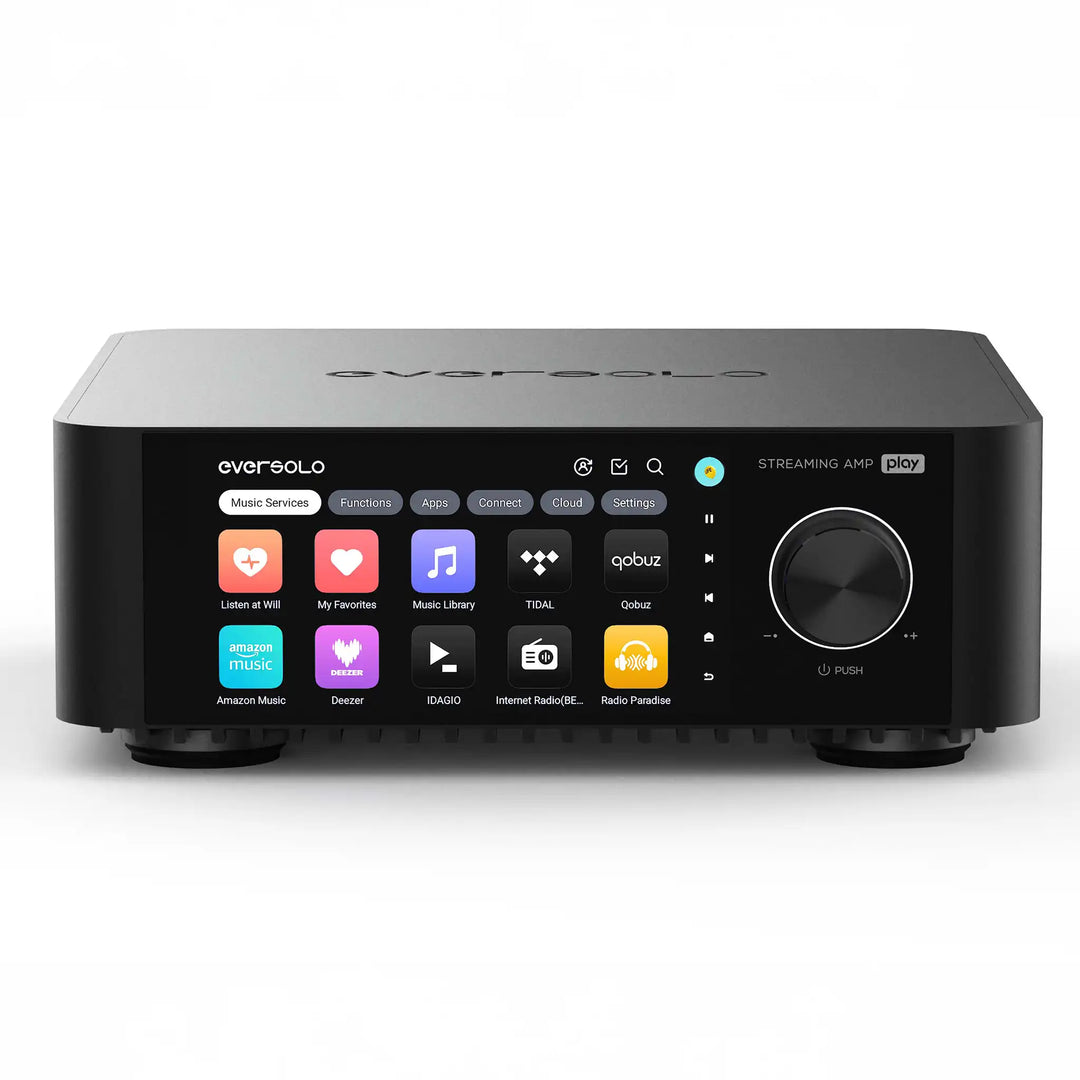 EverSolo Play streaming amp front center whitebox