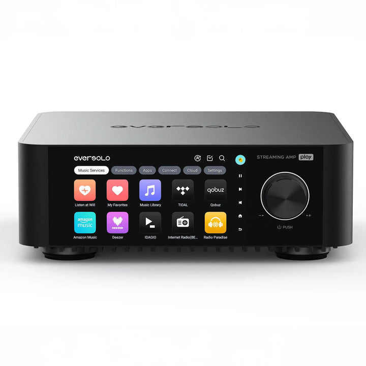EverSolo Play streaming amp front center whitebox