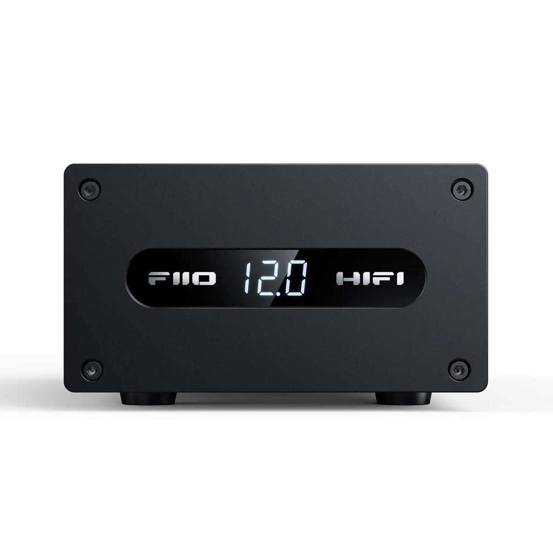 FiiO PL50 linear power supply front center whitebox
