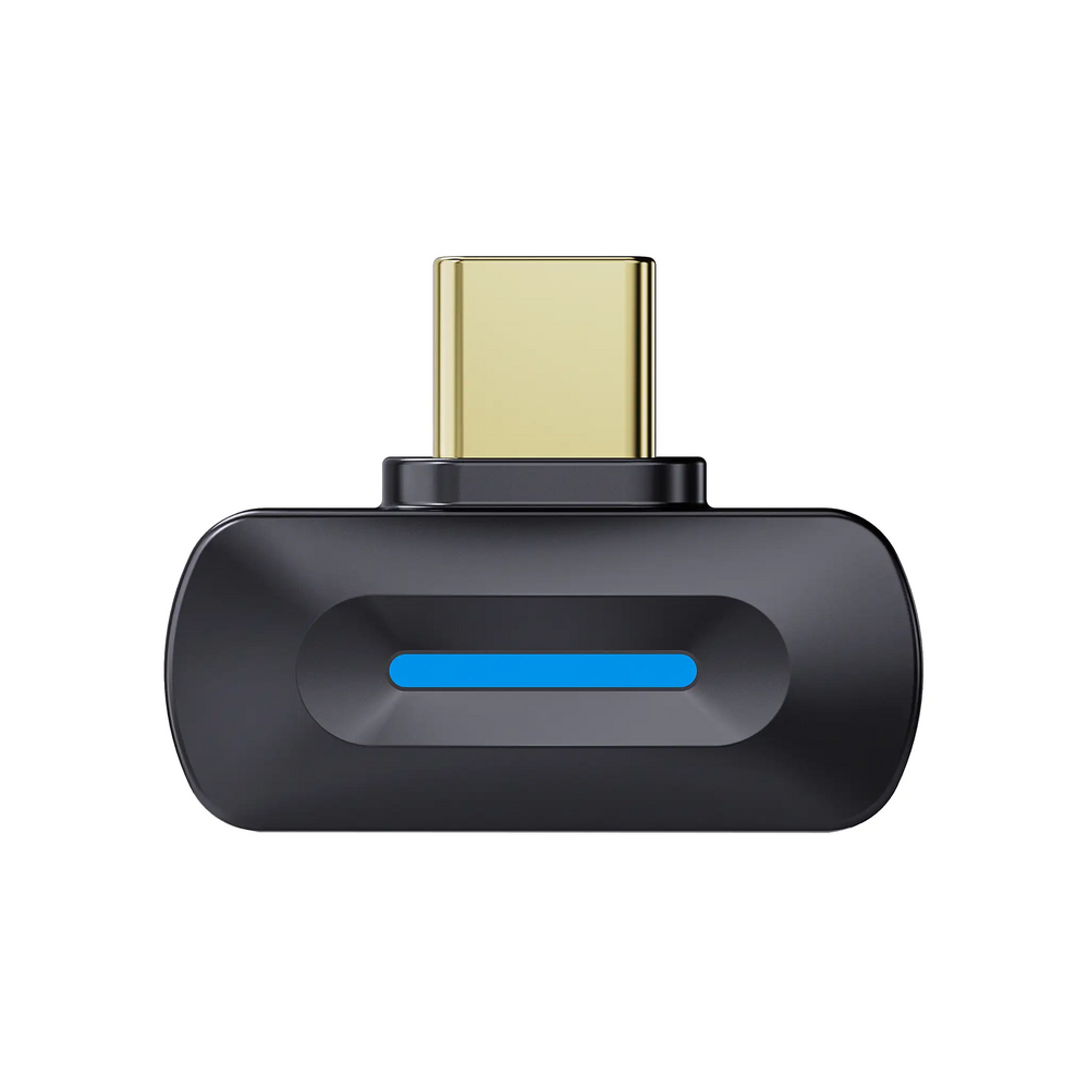 FiiO BT11 Bluetooth transmitter in black front center view whitebox