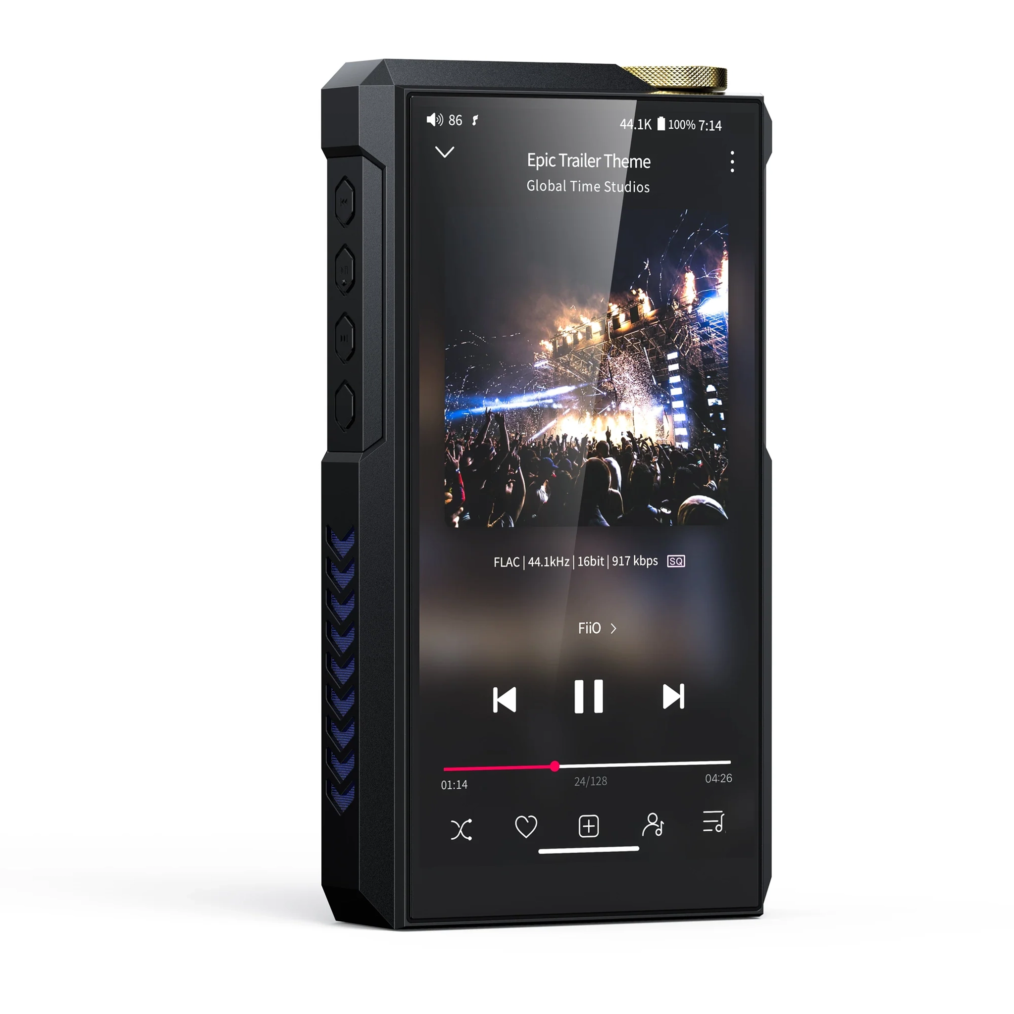 ポータブルプレーヤー aluminum M27 FiiO ポータブルプレーヤー