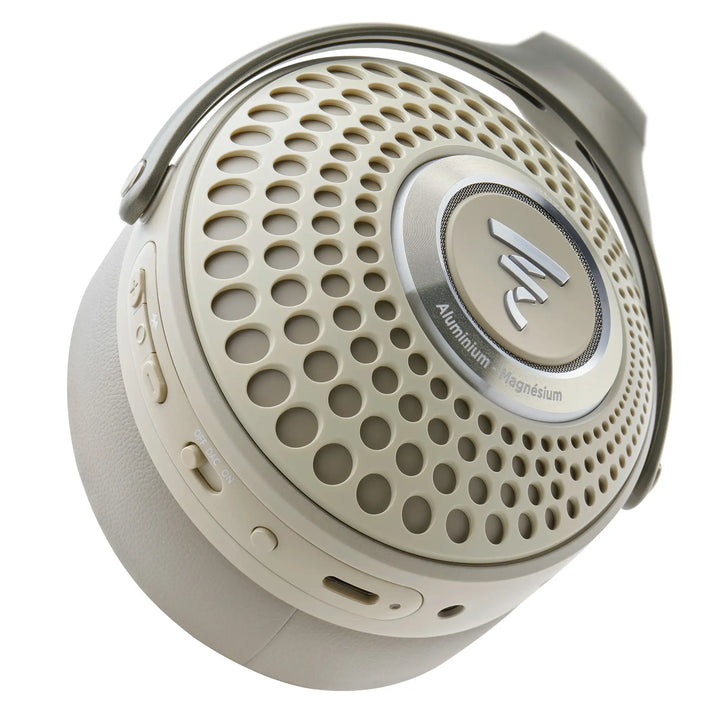 Focal Bathys Dune ear cup closeup whitebox