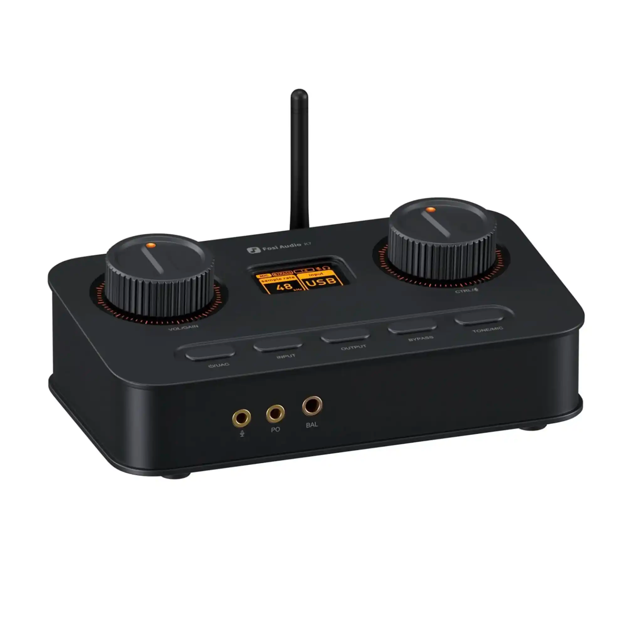 Fosi Audio K7 DAC オーディオインターフェイス Amazon.com: Fosi Audio K7 DAC Headphone Amp, Desktop USB C
