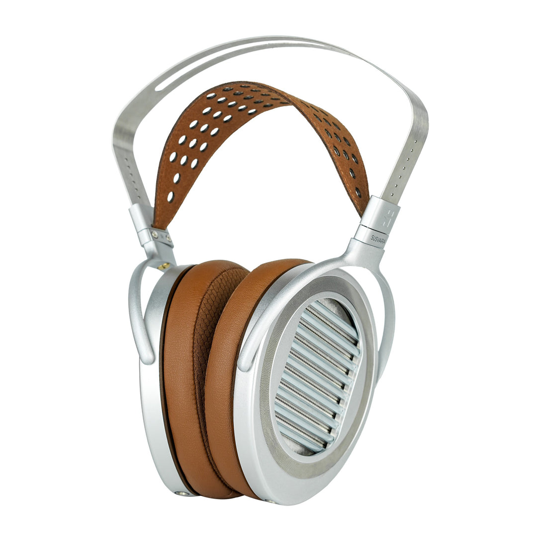 HiFiMAN Susvara Unveiled front right quarter over white background