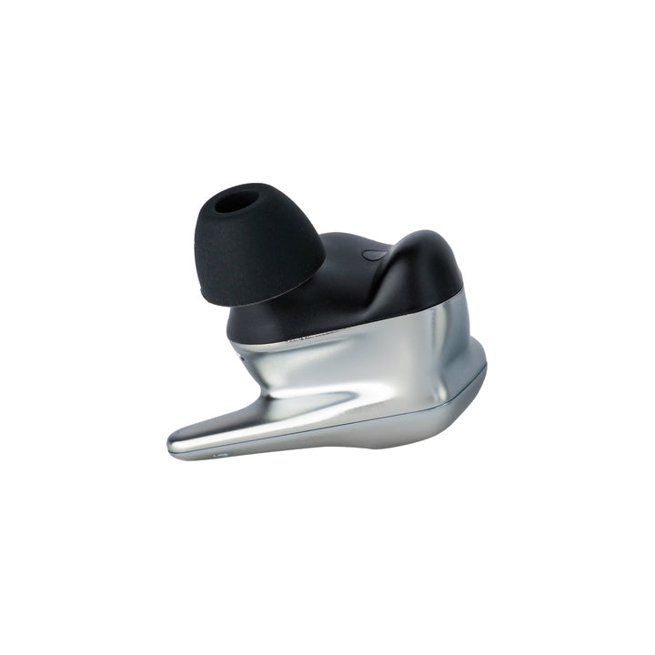 Single HiFiMAN Svanar Wireless LE rear closeup over white background