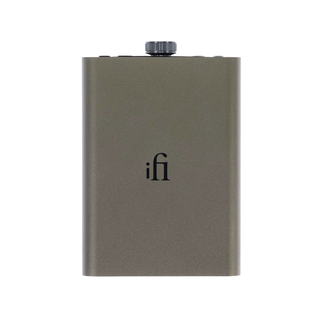 iFi hip-dac 3 top over white background