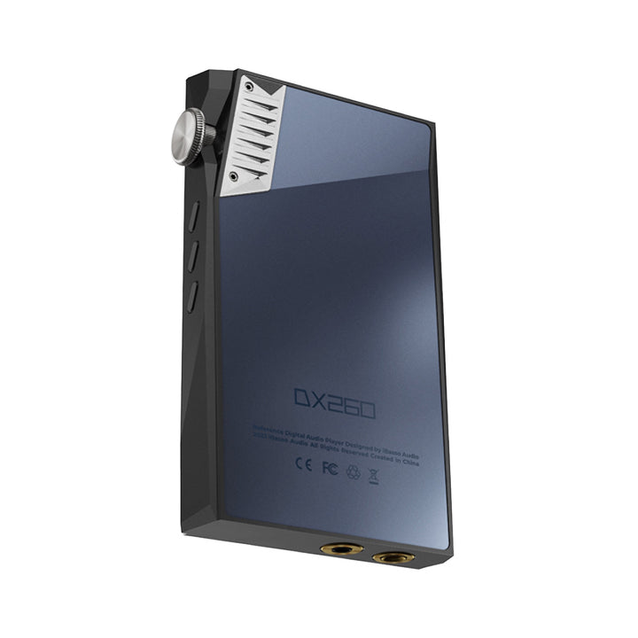 iBasso DX260 black rear over white background